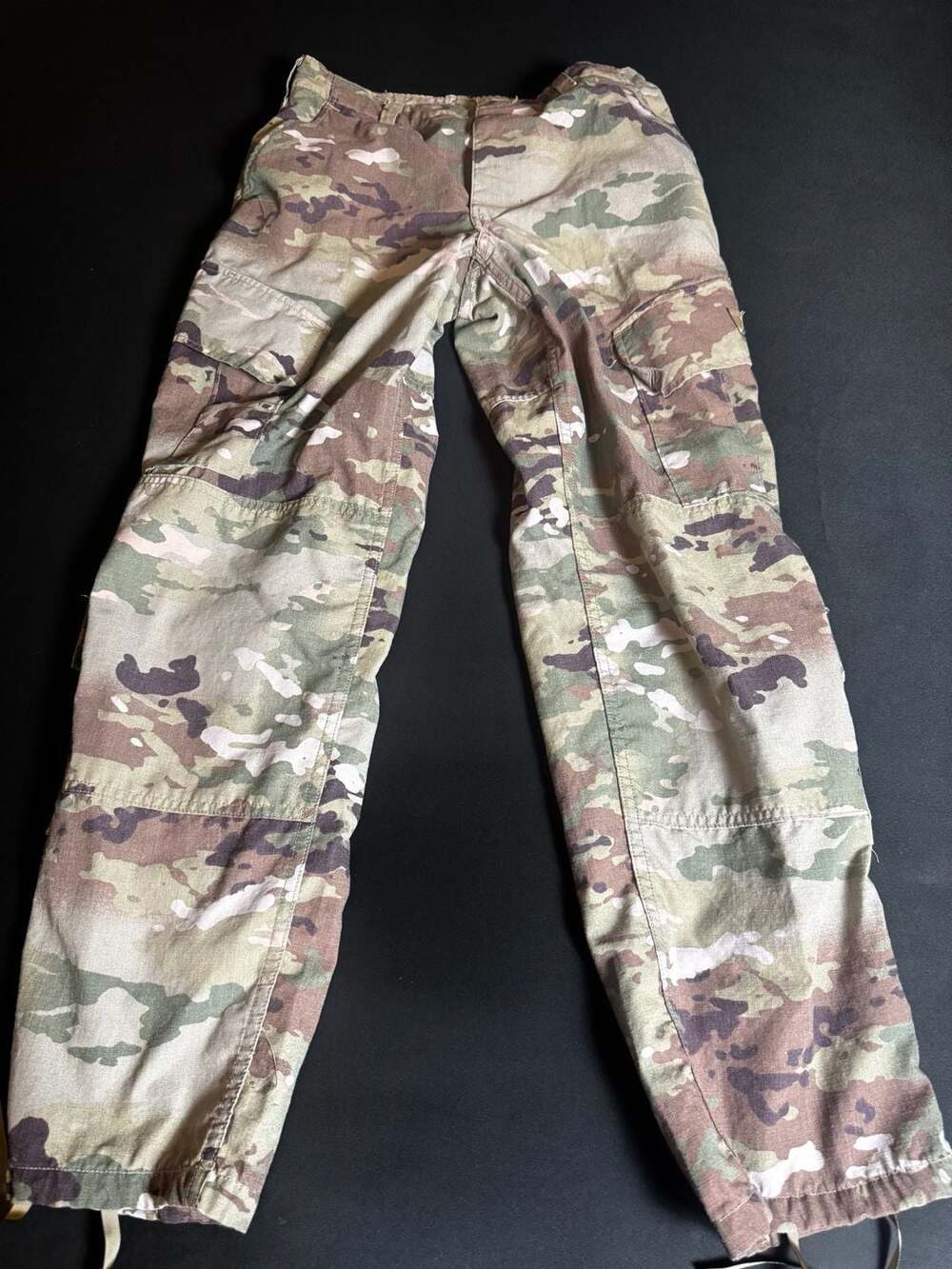 US Military OCP Scorpion W2 Camo Cargo Pants Small-Short
